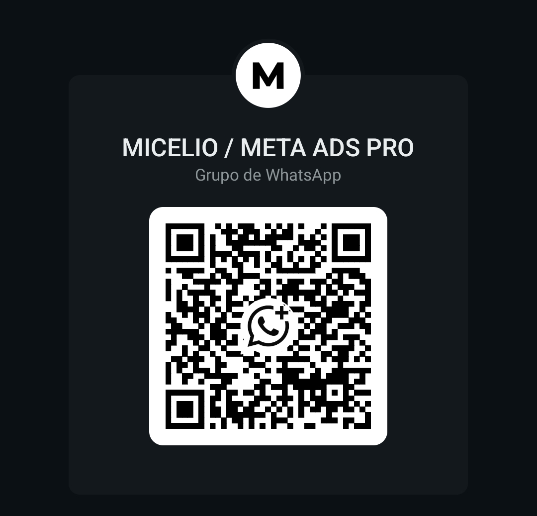Código QR de la comunidad privada MICELIO / META ADS PRO en WhatsApp